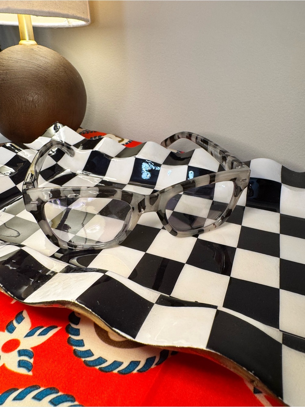 Target Clear Gray Tortoiseshell Cat-Eye Sunglasses